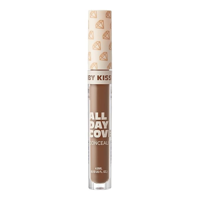 Ruby Kisses All Day Concealer Lightweight Full Coverage Multi-Use Concealer 0.13 Fl Oz (4-2 Nutella Toast (11))-BrightBean Baby