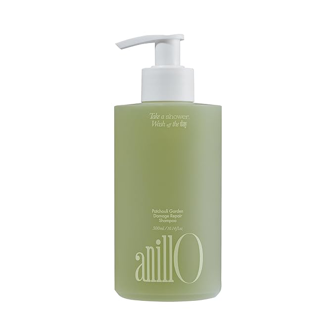 Patchouli Garden Damage Repair Shampoo - Korean Hair Care Nourishing Shampoo for Men & Women w/Patchouli Leaf Water, Protein Complex & Green Herb Complex - Vegan Scalp Cleanser (15.22 fl.oz)-BrightBean Baby
