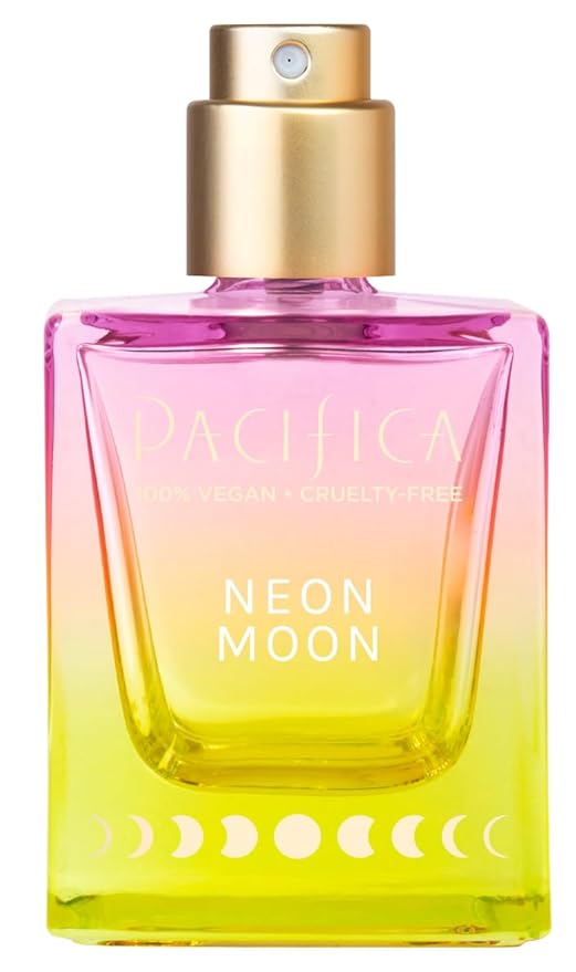 Pacifica Beauty Neon Moon Spray Perfume - Energetic Sandalwood Jasmine Smoky Cardamon - Clean Vegan Eau de Toilette, 1 fl oz-BrightBean Baby