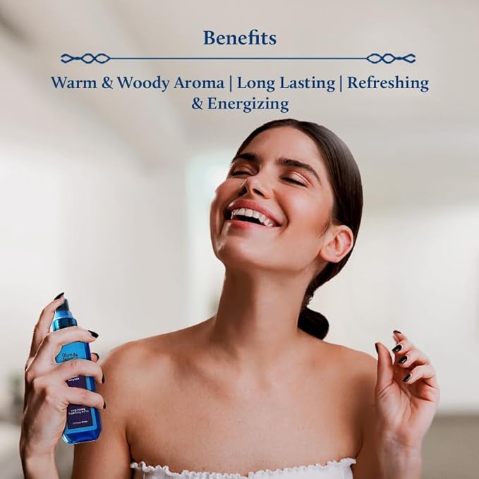 Blue Nectar Niraa Woody Oudh Body Mist for Hydrating Long Lasting Fragrance (100ml)-BrightBean Baby