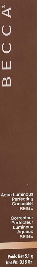 Becca Aqua Luminous Perfecting Concealer, Beige, 0.18 Ounce-BrightBean Baby