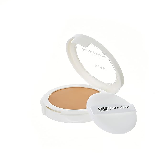 KISS Cover and Care Acne Control Pressed Powder- APP350 (Almond)-BrightBean Baby