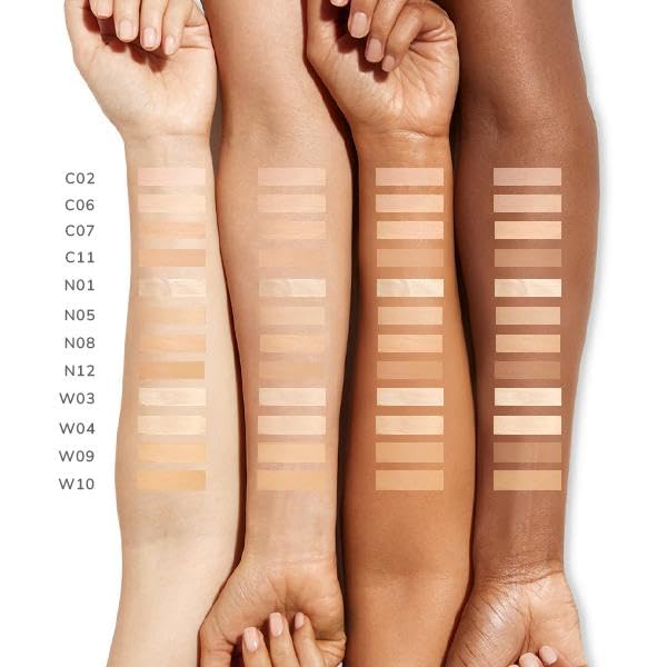 FARMASI Vfx Pro Liquid Concealer Makeup, All-in-one Full Coverage, Highly Pigmented Concealer for All Skin Type, Hide Shadows & Imperfections, Enhance Skin Fullness Foundation Concealer 0,24 Fl Oz W03-BrightBean Baby