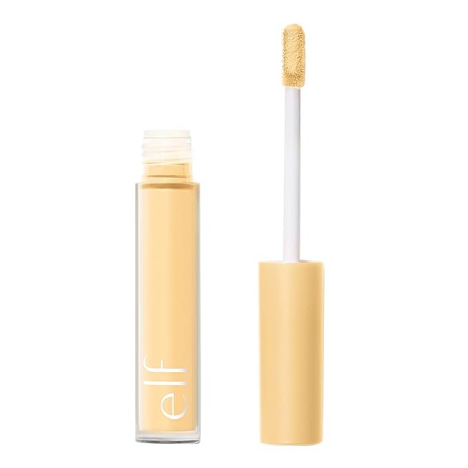 e.l.f. Camo Color Corrector, Hydrating & Long-Lasting Color Corrector For Camouflaging Discoloration, Dullness & Redness, Vegan & Cruelty-Free, Yellow-BrightBean Baby