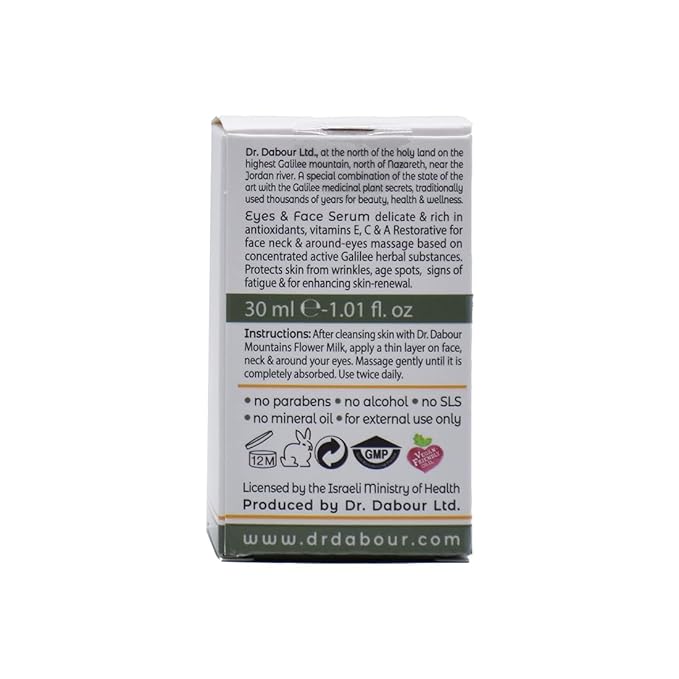 Dr. Dabour Anti Aging Face And Eye Serum 1.01 OZ-BrightBean Baby