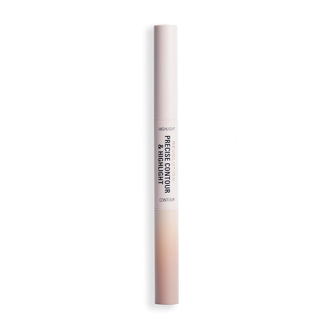 Revolution Beauty, Precise Contour & Highlight Stick, All-In-One Face Makeup Product, Highly Blendable with Matte Finish, Vegan & Cruelty-Free, Medium-BrightBean Baby