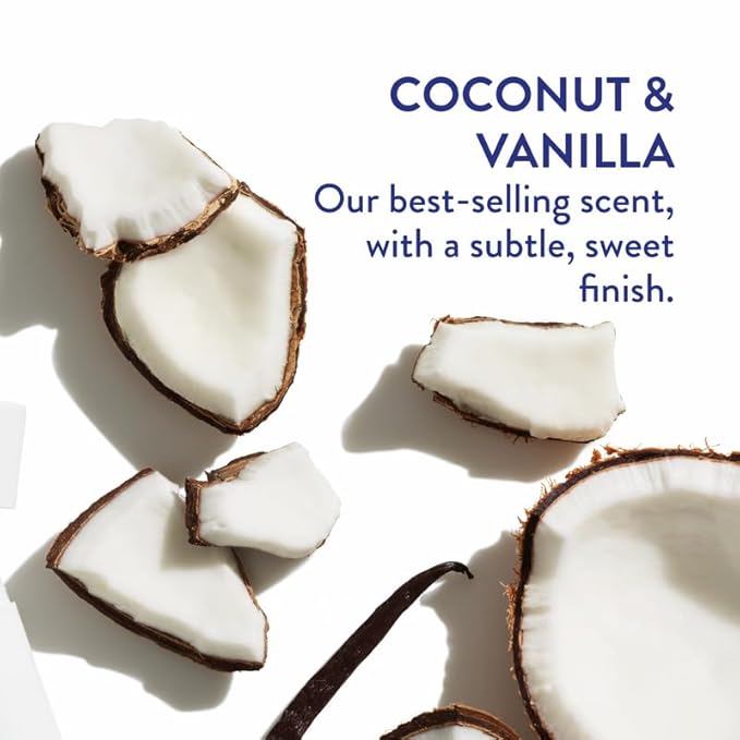 Native Body Wash Contains Naturally Derived Ingredients | For Women & Men, Sulfate, Paraben, & Dye Free Leaving Skin Soft and Hydrated | Coconut & Vanilla 18 oz - 2 Pk-BrightBean Baby