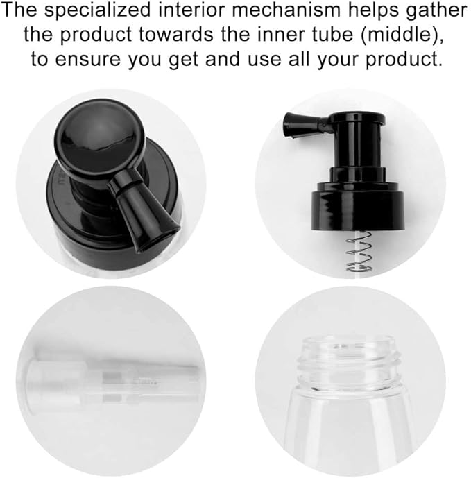 Barber Powder Bottle Spray - for Applying Talc and Powder - Empty Powder Travel Cosmetics Blower, Refillable Hair Fiber Applicator for Hair Salon, Home, Beauty-BrightBean Baby