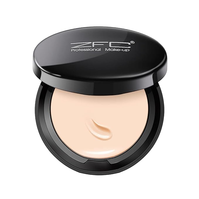 Foundation Makeup Concealer, Medium-to-Full Coverage Foundation Cream, Long Lasting Waterproof Up to 12HR Hybrid Setting Powder-BrightBean Baby
