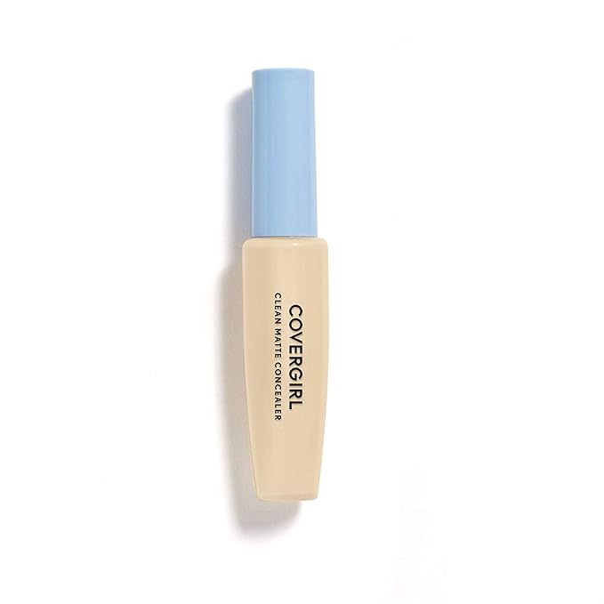 COVERGIRL Clean Matte Concealer, Fair 110, 0.37 Fl Oz, 2 Count-BrightBean Baby