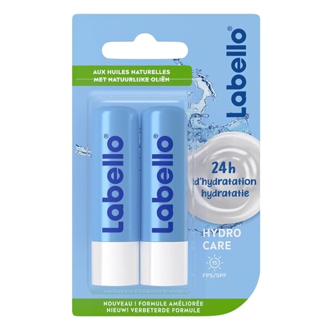 Labello Hydro Care Double Pack - 2 x 4.8 g-BrightBean Baby