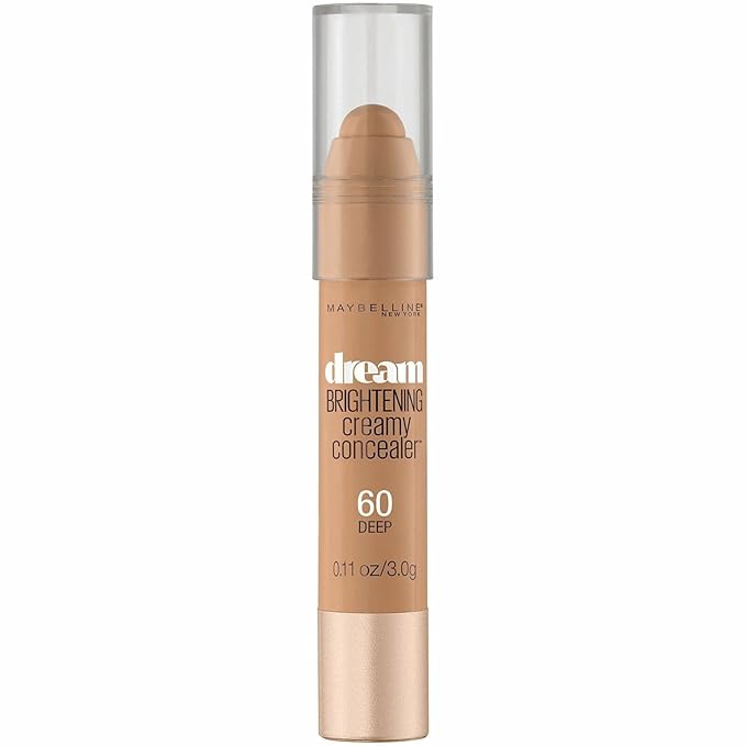 Maybelline New York Dream Brightening Creamy Concealer, Deep, 0.11 oz.-BrightBean Baby