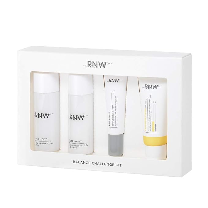 RNW Balance Challenge Kit Facial Skin Care Sets Toner, Emulsion, Ceramide Cream, Eye Cream Moisturizing Keep Your Skin Moisturized Soft Skin Comfort Korean Skin Care-BrightBean Baby