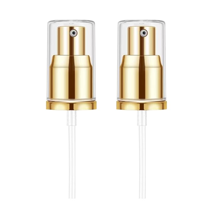Chris.W 2Pack Foundation Pump for Estee Lauder Double Wear Foundation(Gold)-BrightBean Baby