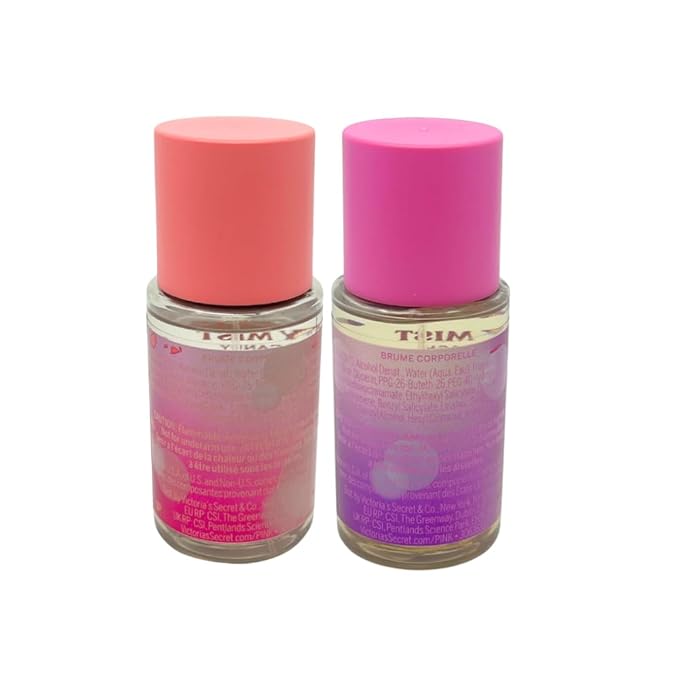 Victoria's Secret Pink Bubbly Body Mist Travel Size 2.5 fl oz (Warm & Cozy and Fresh & Clean)-BrightBean Baby