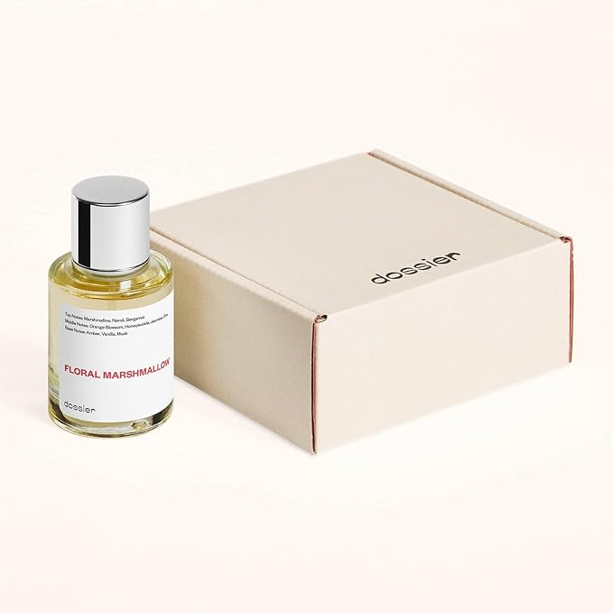 Dossier - Eau de Parfum - Floral Marshmallow - Inspired by By Kilian's Love,Don't Be Shy - Perfume Luxury - Pure Infused - Paraben-Free - Vegan - Feminine - For Women -Fragrance 3.4 oz (Spray 100ml)