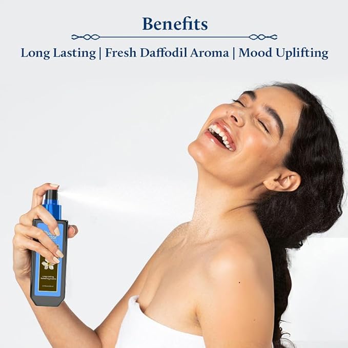 Blue Nectar Chamba Wild Nargis Body Mist for long lasting freshness and aromatic body odor (3.4 Fl oz)-BrightBean Baby