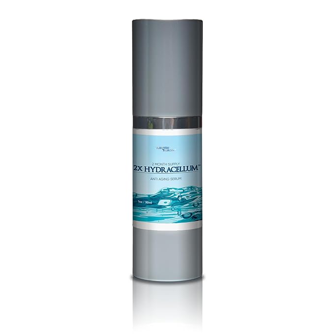 2x Hydracellum Serum - Hydrating Anti Aging Eye Serum - 2 Month Supply - Infused Vitamin C Serum with Alpha Hydroxy Acid to Improve Wrinkles, Dark Circles, & Eye Bags - Nourish, Exfoliate, Moisturize-BrightBean Baby
