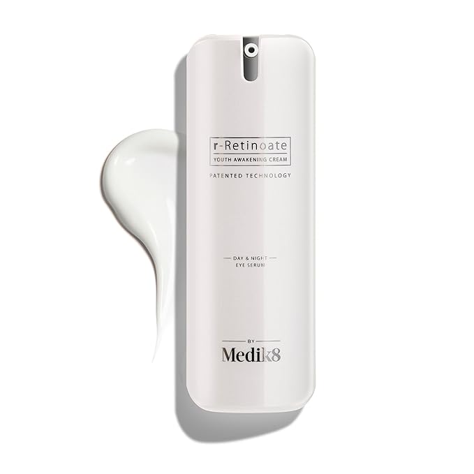 Medik8 R-Retinoate Day & Night Eye Serum - Hydrating, Healing, Skin Plumping Vitamin A - Reduces Fine Lines, Wrinkles, Dark Circles, and Other Signs of Aging - Smoothing Under Eye Radiance - 0.5 oz-BrightBean Baby