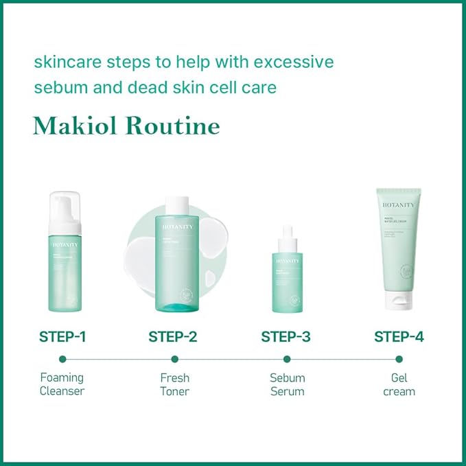 Makiol Toner | PHA | Cica Toner | Hydrating & Refreshing for Oily Skin | Sebum Control | Pore Refining | Acne Prone Sensitive Skin, Oily Skin | Cruelty-Free | 10fl oz-BrightBean Baby