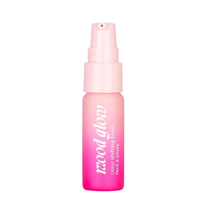 Pacifica Liquid Spray Blush Mood Glow PH Color Shifting Blush Balm Face Makeup, Color Shifting, Reacts to Skin pH, Hydrating Cheek Tint, Vegan, 0.4 fl oz (1 Count)-BrightBean Baby