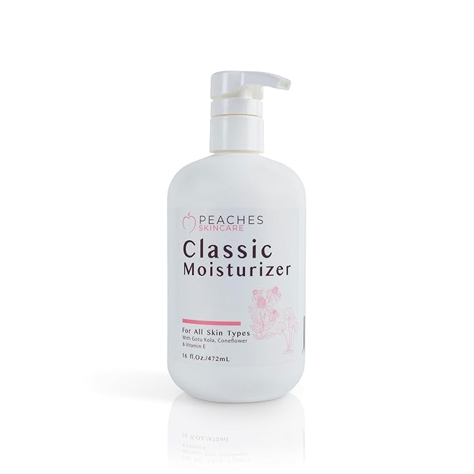 Hydrating Vegan Moisturizer with Vitamin E, Gotu Kola, and Pineapple – Age-Defying Face Cream for All Skin Types – Classic Moisturizer (16 oz)-BrightBean Baby