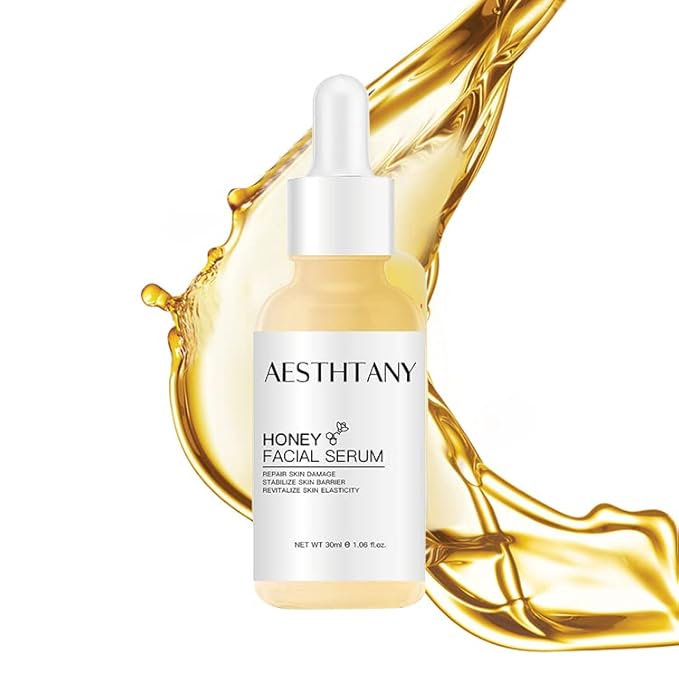Honey Hyaluronic Acid Face Serum, 30ml / 1.06 fl.oz | Honey Purity 30% | Vit E - Anti Aging Facial Serum for Skin Care | Face Serum for Women | for All Skin Type-BrightBean Baby