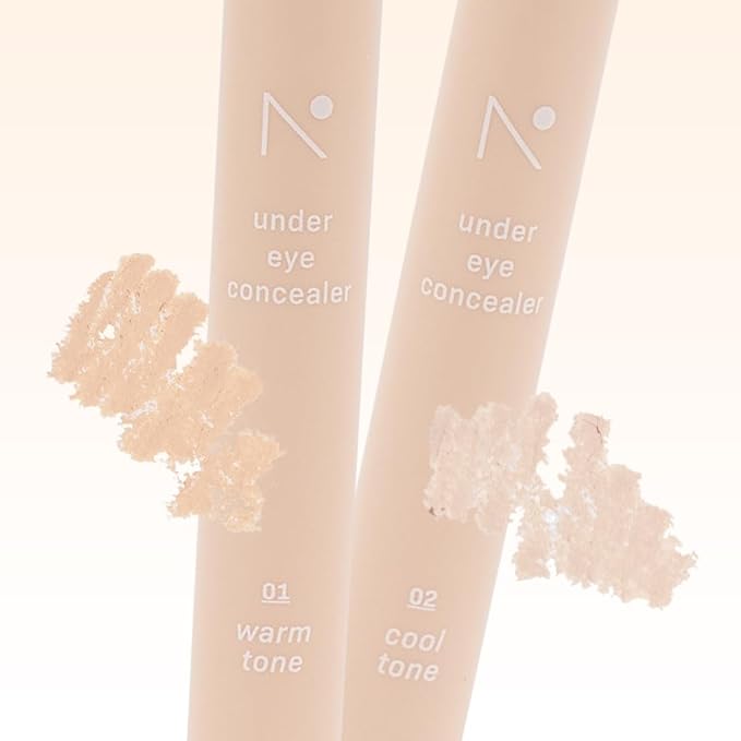 Under Eye Highlighter Pencil (01 warm) | Nobev Under Eye Concealer Pencil for Flawless Coverage | Korean Aegyo Sal Highlighter-BrightBean Baby