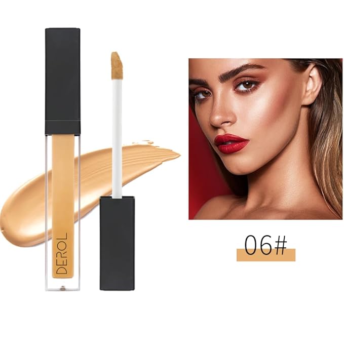 Liquid Concealer Makeup - Natural Coverage & Highly Pigmented Lightweight Concealers 6.5ml (06)-BrightBean Baby