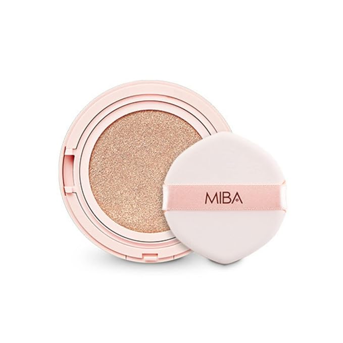 MIBA Ionized Calcium Foundation Double Cushion RX Refill 25 g / 0.88 oz (No 21) Big Cushion SEASON 2-BrightBean Baby
