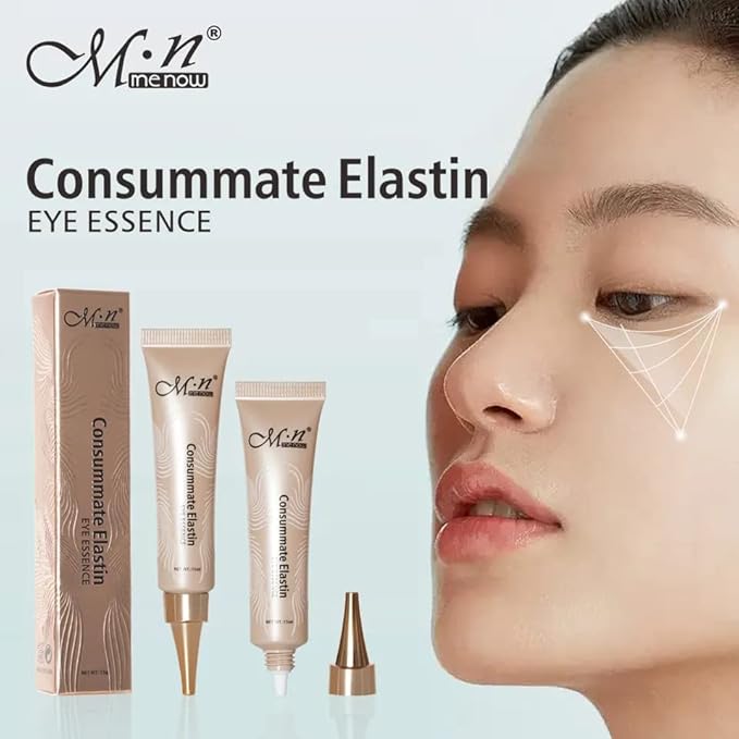 Consummate Eye Essence Elastin Anti Aging Eye Serum | Visibly Reduce Under Eye Wrinkles, Puffiness, Bags and Dark Circles | By The Clique-BrightBean Baby