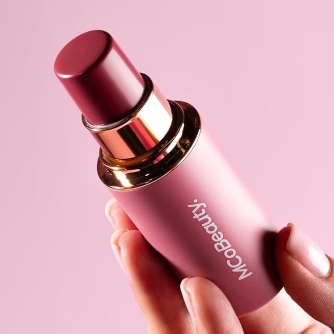 MCoBeauty Baby Face Multi-Use Cream Stick, Lou Lou Deeper Rose Tone Shade, Silky Smooth, Buildable Blush for Eyes, Lips & Cheeks, Vegan, Cruelty Free Cosmetics-BrightBean Baby