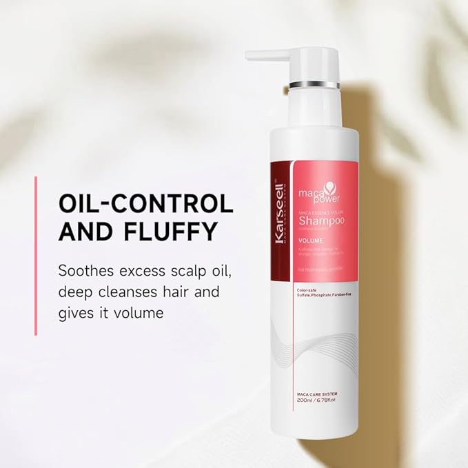 Karseell Volume Shampoo, Lightweight Volume Shampoo For Fine Hair, Adding volume to flat hair 200ml-BrightBean Baby