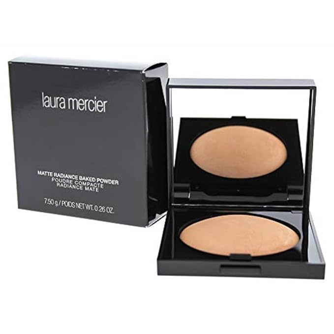 Laura Mercier Matte Radiance Baked Powder for Women, Bronze 01, 0.26 Ounce-BrightBean Baby