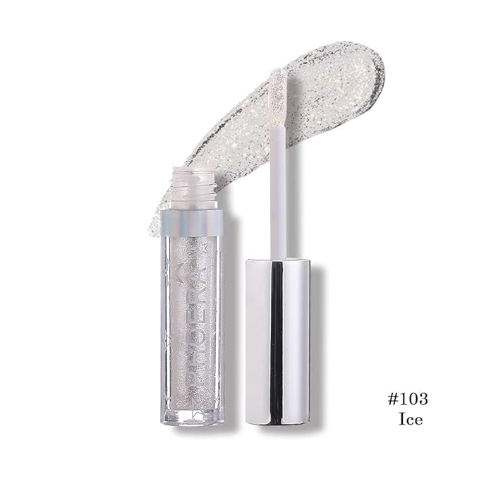 Glitter Eyeshadow,Makeup For Eyes Liquid Shimmer Sparkle Glow Light Colors Pencil Stick Shiny Long Lasting Waterproof Shining Eye Shadow Sets Metallic Pigments Metals Gloss Sparkling Pen Kit (A103)