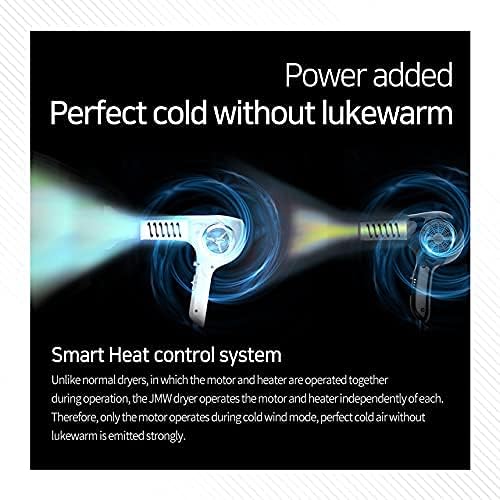 JMW Korean Professional Salon Hair Dryer AIR Storm-1600W BLDC, Fast Drying, Powerful Cold Wind, Lightweight, Quiet and Long-Lasting-BrightBean Baby