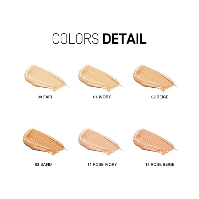heme Full coverage liquid concealer 6ml (00 Fair)-BrightBean Baby