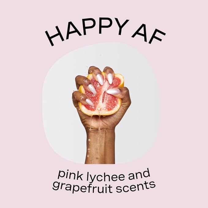 Addison Rae Fragrance Happy - Luxury Perfume for Women - Fruity Floral Scent - Eau De Parfum - Notes of Pink Lychee & Red Grapefruit - Long Lasting Vegan Travel Cologne - Gift for Her - 1 oz EDP Spray