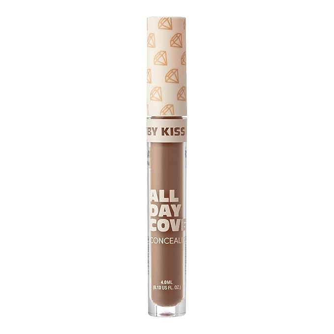 Ruby Kisses All Day Concealer Lightweight Full Coverage Multi-Use Concealer 0.13 Fl Oz (4-1 Mocha (10))-BrightBean Baby