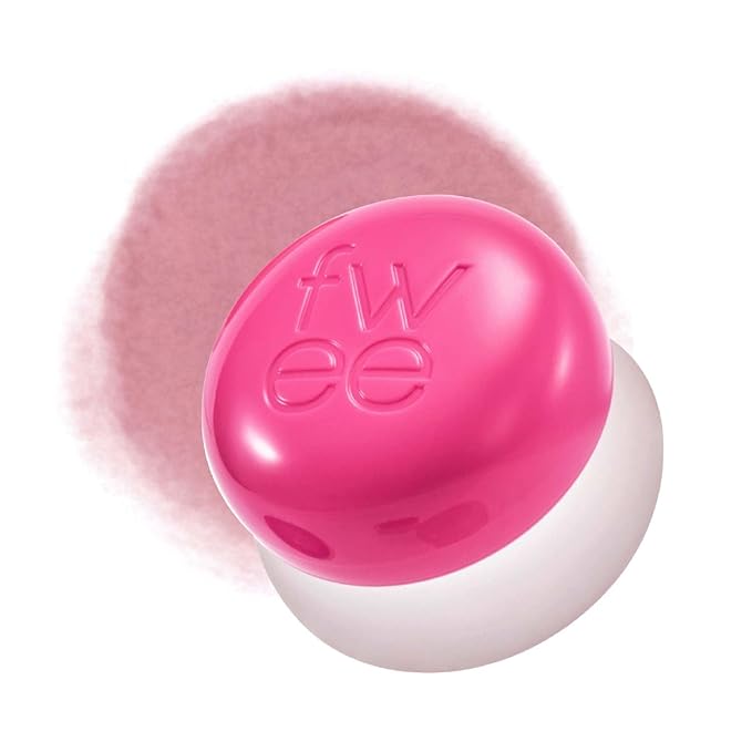 Lip&Cheek Blurry Pudding Pot | Blushed Moment - Baby | Makeup Blush, Buildable Lightweight, Multi-Use Soft Matte Finish | 5g-BrightBean Baby