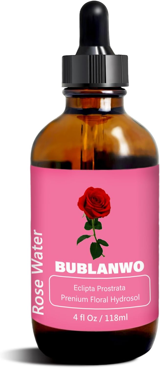 Organic Rose Water Toner Spray for Face, Skin Care, Soaps, Skin Hydration, Bath Facial Mist Toner 118 ml-BrightBean Baby