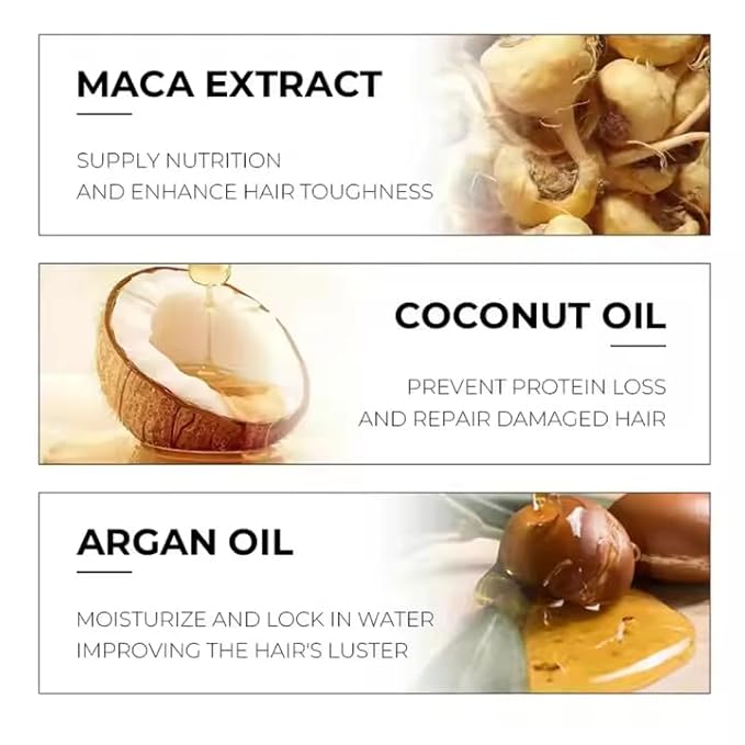 MaxCare Moroccan Argan Oil Hair Serum – Color Protect & Nourishing Treatment for Frizz Control, Shine & Heat Protection, 100ml – Lightweight, Non-Greasy, Sulfate-Free-BrightBean Baby