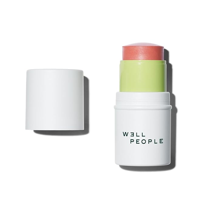 Well People Supernatural Stick Multi-Use Blush, Creamy, Hydrating Blush Stick For A Pop Of Color, Use For Cheeks & Lips, Vegan & Cruelty-free, Rose-BrightBean Baby