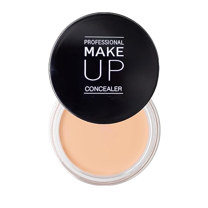 7 Color Solid Concealer Full Coverage Correcting Cream Concealer Waterproof Long-lasting Under Eye Concealer for Dark Circles Color Corrector Pro Concealer (Color 03)-BrightBean Baby