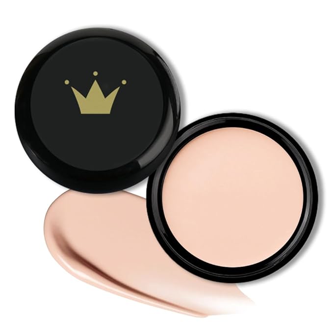 Kaely Color Correcting Concealer,Cream Pot Concealer Full Coverage,under Eye Concealer Palette for Conceals Dark Circles,Waterproof Foundation Face Makeup,03 Light-BrightBean Baby