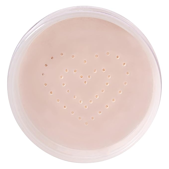 Kimchi Chic Beauty Puff Puff Pass Set and Bake Powder, Loose Face Powder with Extra Fluffy Setting Powder Puff, Soft Natural Face Makeup for Uneven Skin Tone, 03 Translucent-BrightBean Baby