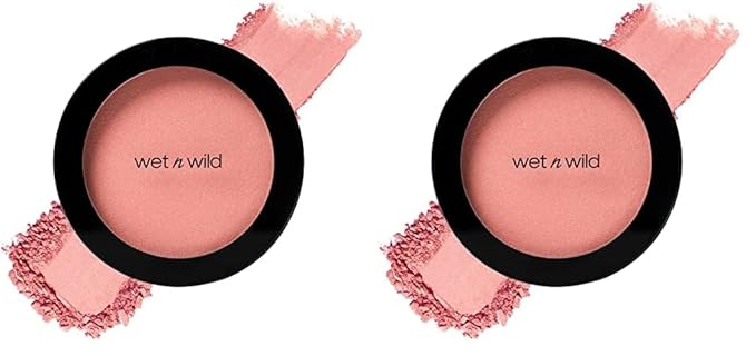 wet n wild Color Icon Blush, Effortless Glow & Seamless Blend infused with Luxuriously Smooth Jojoba Oil, Sheer Finish with a Matte Natural Glow, Cruelty-Free & Vegan - Nudist Society(Packaged)-BrightBean Baby