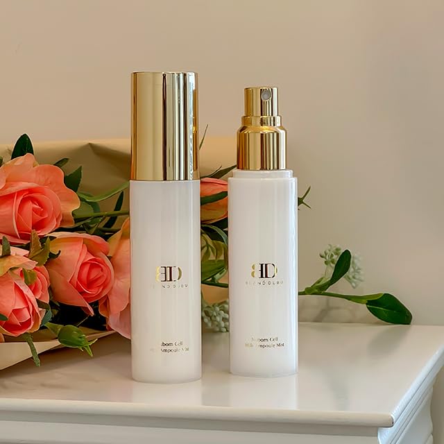 Nuborn Cell Milk Ampoule Mist, Hydrating Facial Spray with Niacinamide and Milk Protein-BrightBean Baby