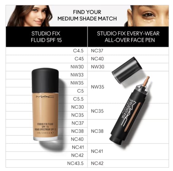 Mac Studio Fix Every Wear All Over Face Pen NC38-BrightBean Baby