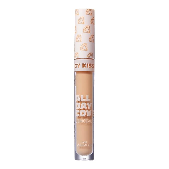 Ruby Kisses All Day Concealer Lightweight Full Coverage Multi-Use Concealer 0.13 Fl Oz (Ivory)-BrightBean Baby